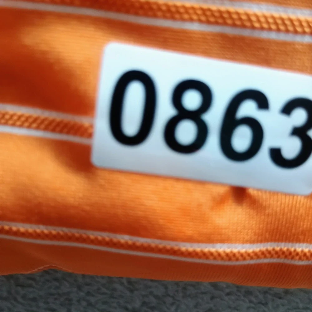 Adidas Mens ClimaCool Polo Orange XL Striped Golf Shirt